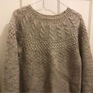 Tribal jacquard sweater